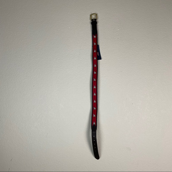 Vineyard Vines Woody Tree Canvas Club Belt Size 32 - Picture 1 of 7